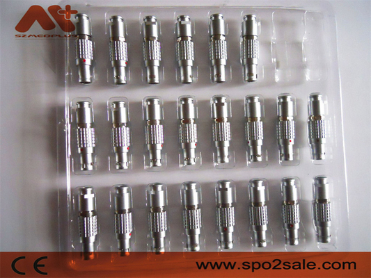 เครื่องเชื่อมเคเบิลการแพทย์ทองแดง โลหะ 1B 2pin 4pin 5pin 6pin