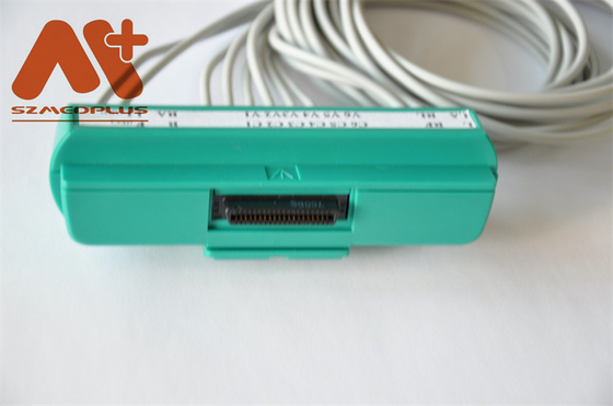 สายเคเบิลสำหรับผู้ป่วย EKG Ecg Nihon Kohden Cardiofax V 1550K, ECG-9522P, ECG-1550