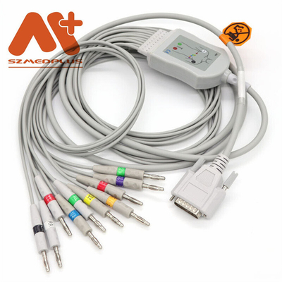 บิโอไลท์ 10 สายเคเบิล ECG สําหรับ BLT-1203 BLT E12A BLT E12 E70 E80 เครื่อง EKG