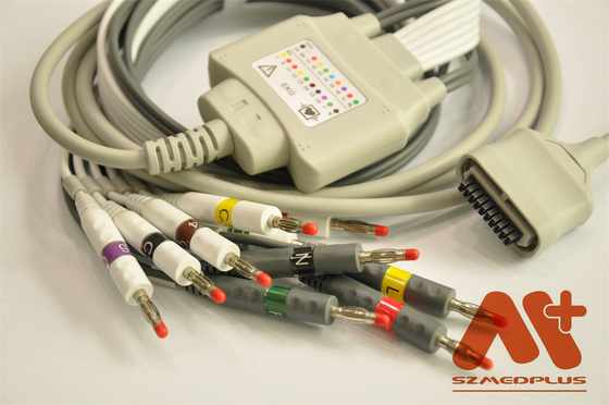 สาย Edan SE 15-15 EKG,IEC,Banana 4.0