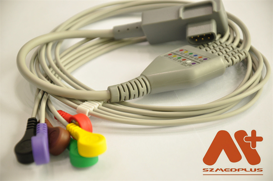 ฟิซิโอคอนโทรล คอมพาติบอล ECG Leadwire 6 lead - 11111-000022