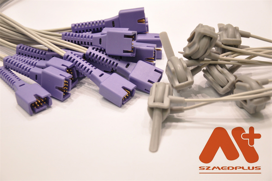 หลายไซต์ Y เซ็นเซอร์ Spo2 แบบใช้ซ้ำได้ szmedplus 2258 CFDA ใช้ Rad-57