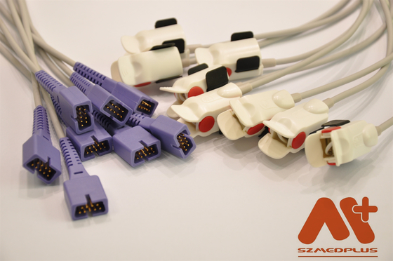 Nellcor Oximax OXI-P/I คลิปหนีบนิ้วสำหรับเด็ก spo2 ที่เข้ากันได้