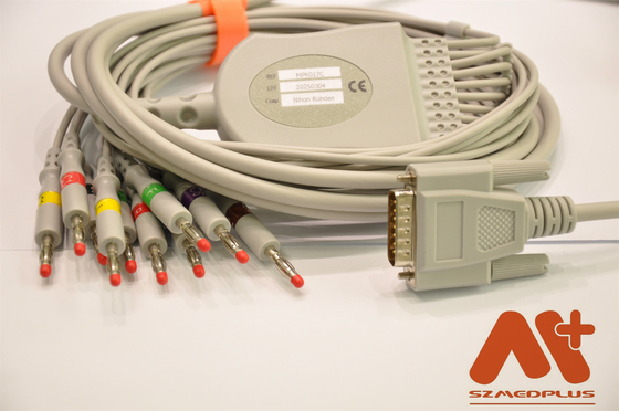 Ambisea 10 สายเคเบิล EKG สําหรับ AV-9100 9300 9600 9120 เครื่อง EKG