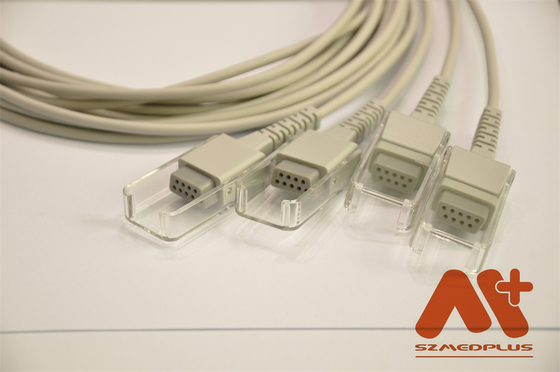 การตรวจสอบผู้ป่วย Spo2 Extension Cable ISO13485 Philips M1943AL