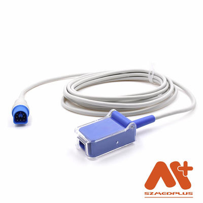สายเคเบิลอะแดปเตอร์ Oximax 8Pin เป็น DB9 SpO2 Philips M1943NL Medical TPU